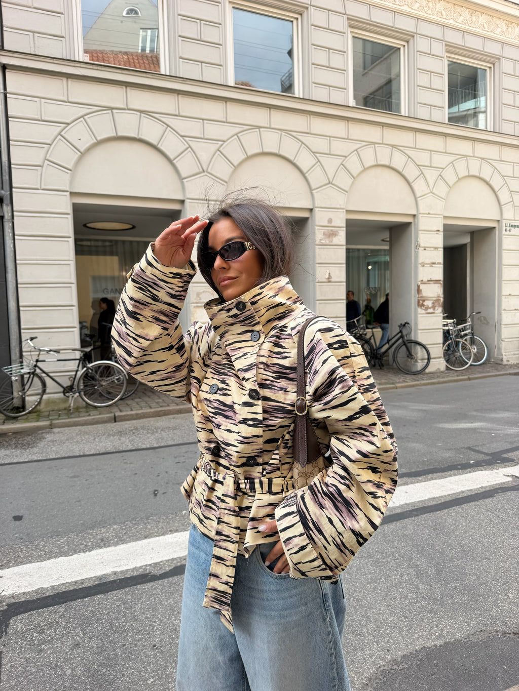 Tiger Trench Coat
