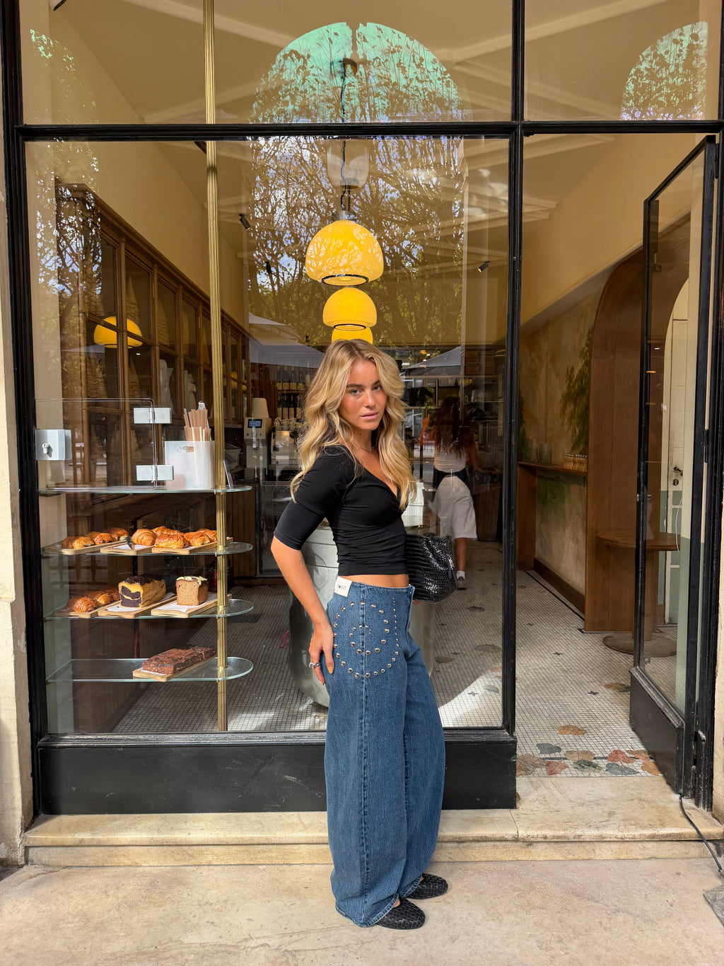 Pantalones Manon en Azul Oscuro