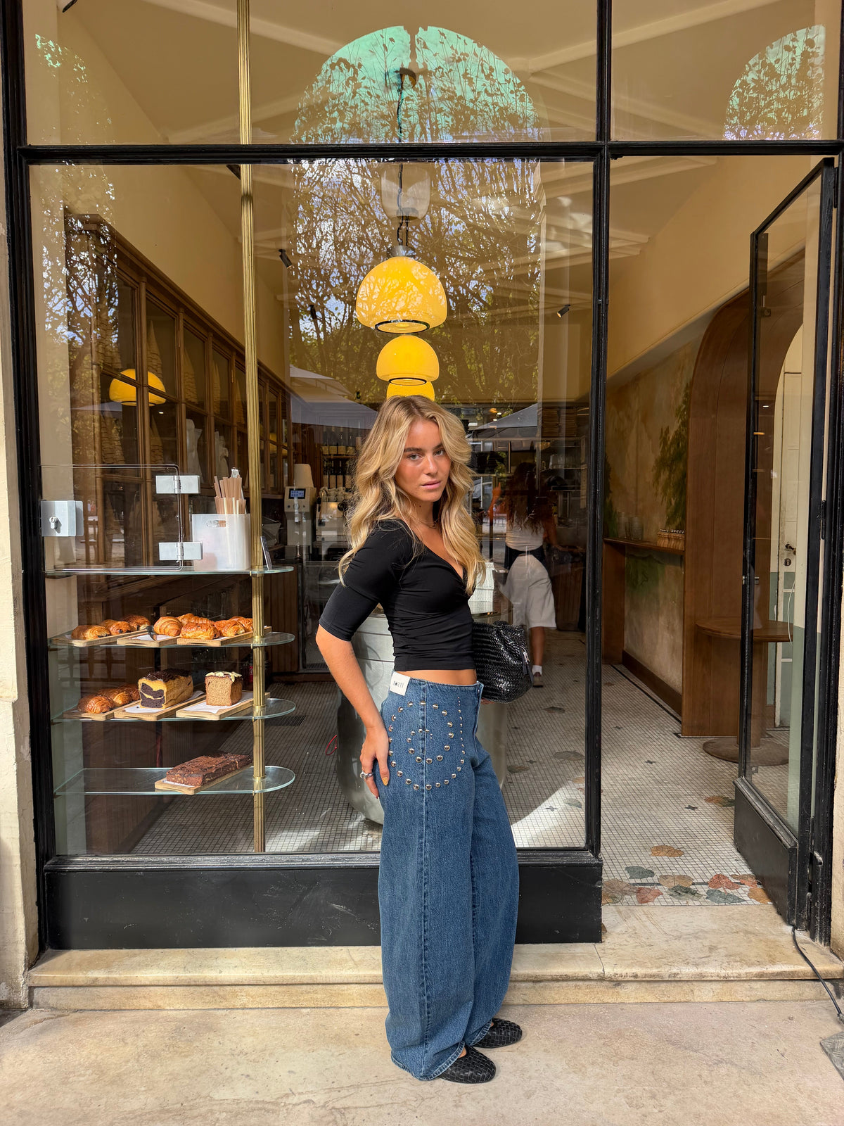 Pantalones Manon en Azul Oscuro