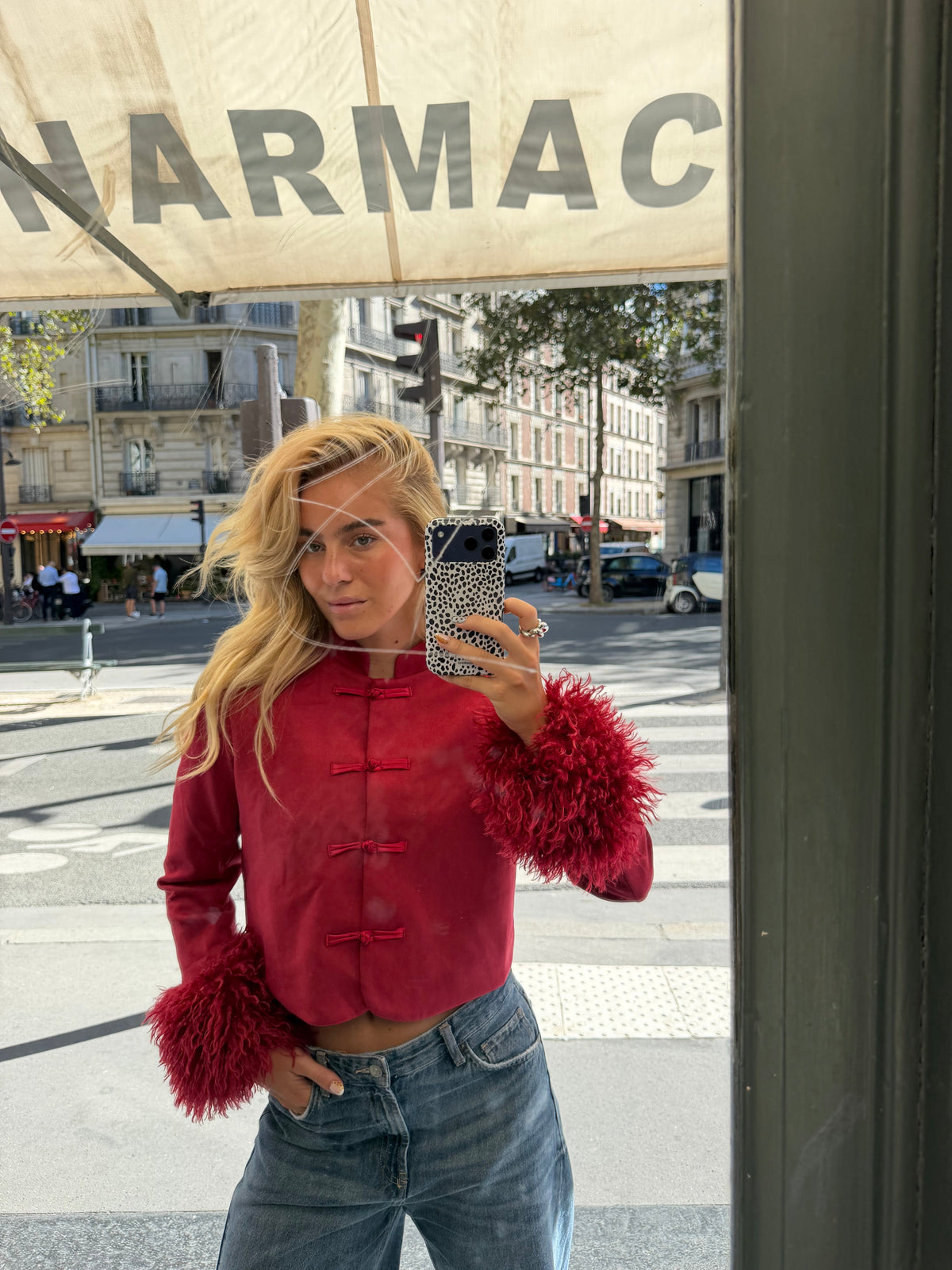 Chaqueta Amour en Rojo