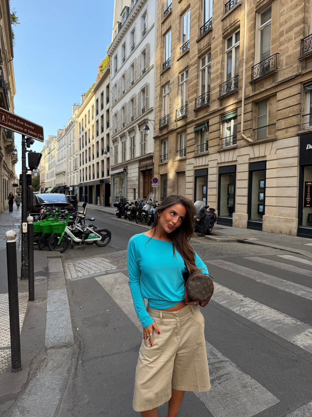 Bermudas Marseille en Beige