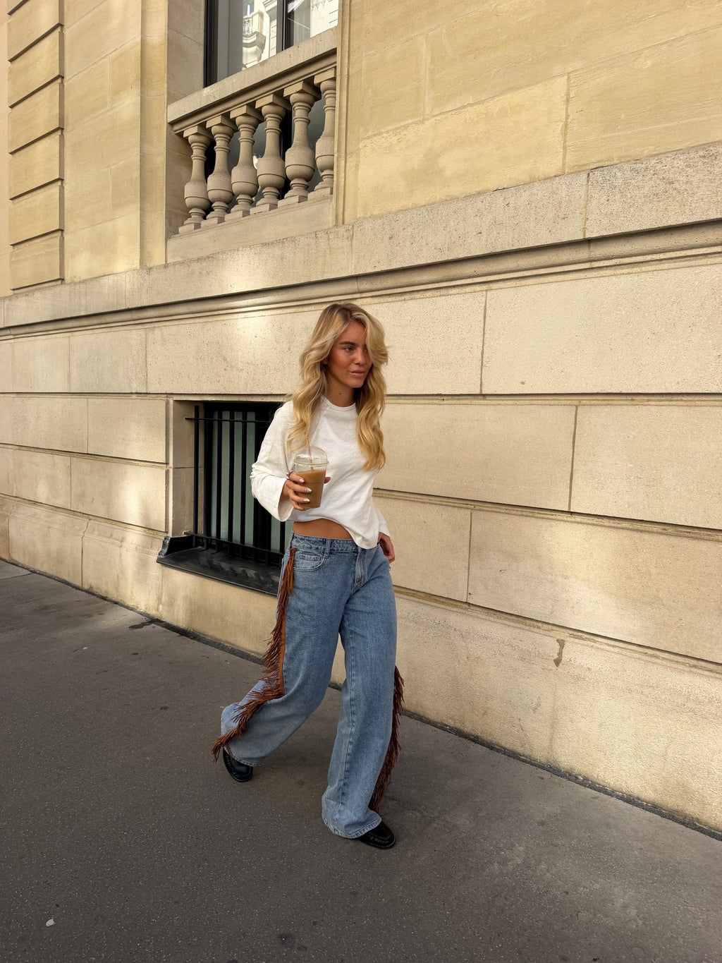 Pantalones Noa con Flecos