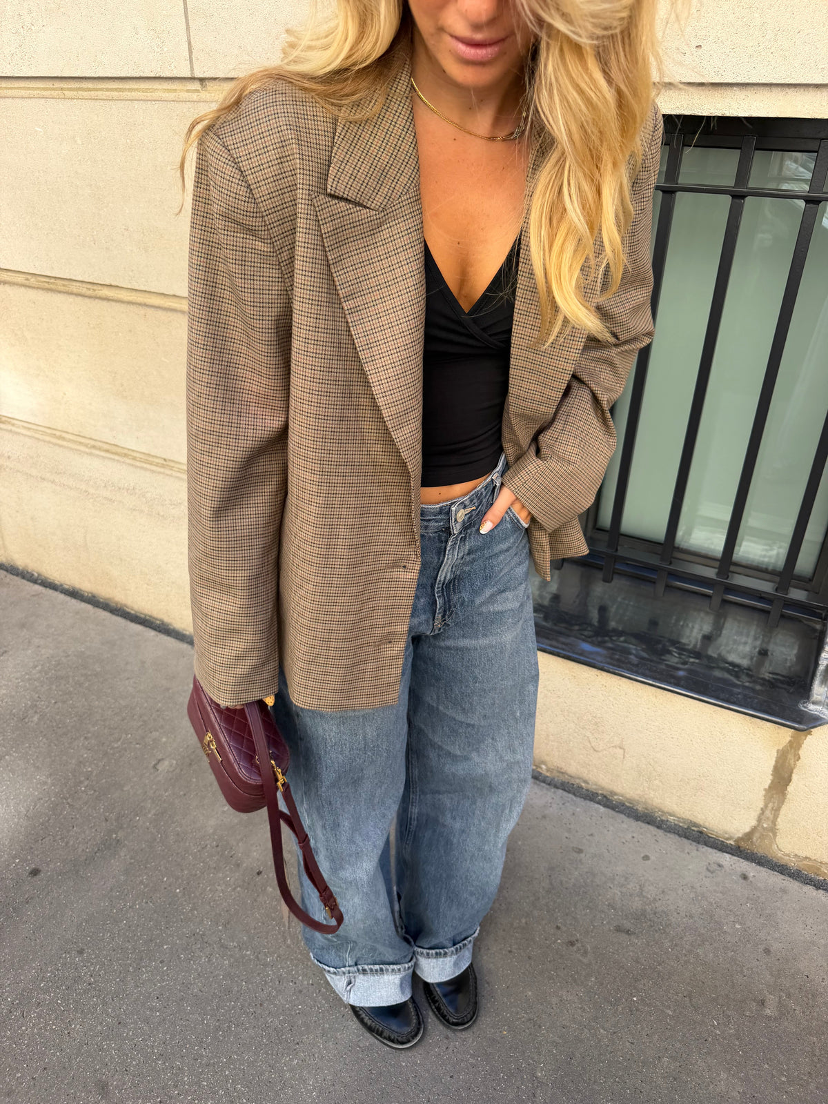 Blazer Blens a Cuadros