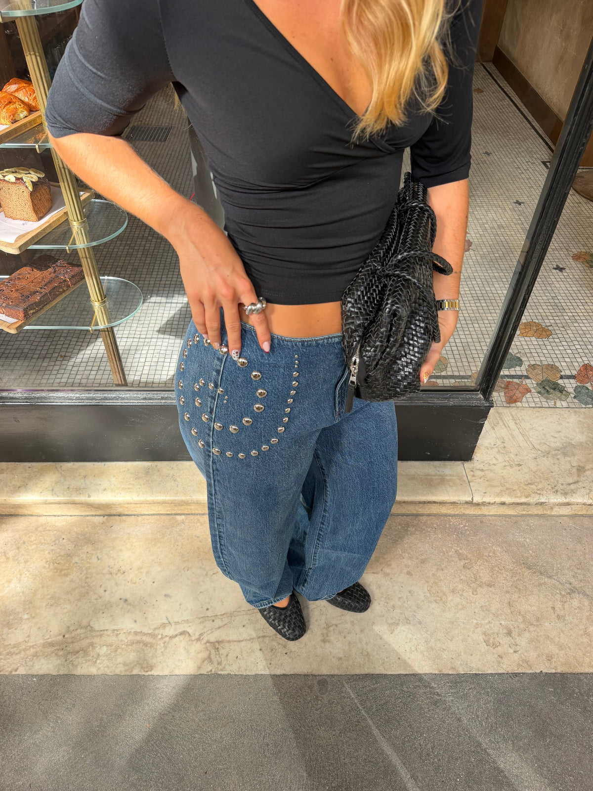 Pantalones Manon en Azul Oscuro