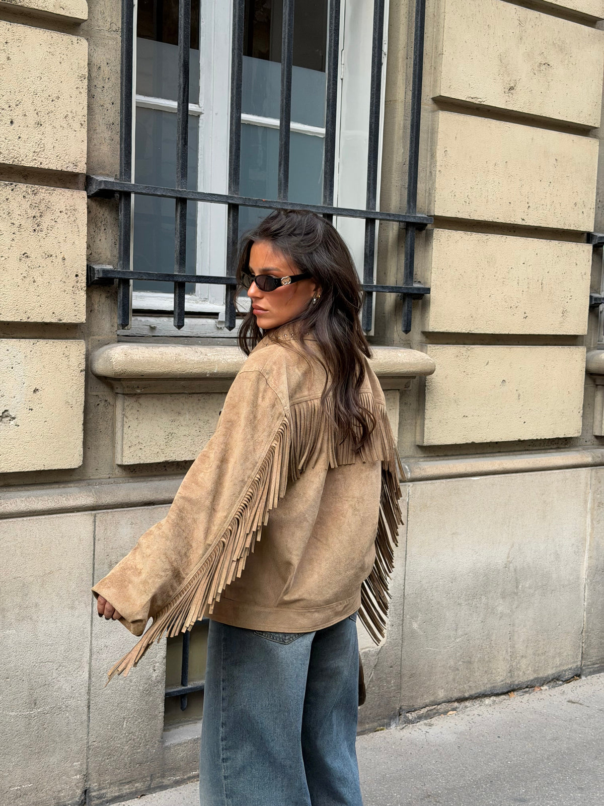 Chaqueta Coco con Flecos