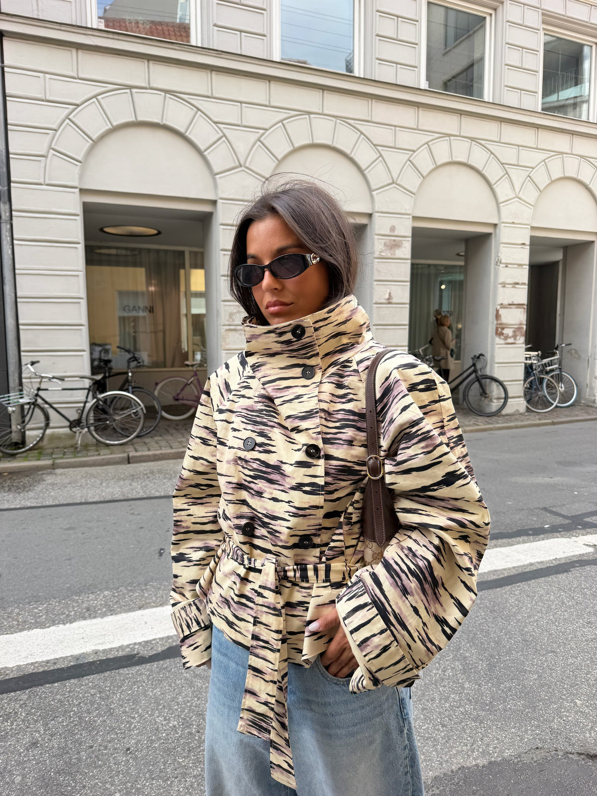 Tiger Trench Coat