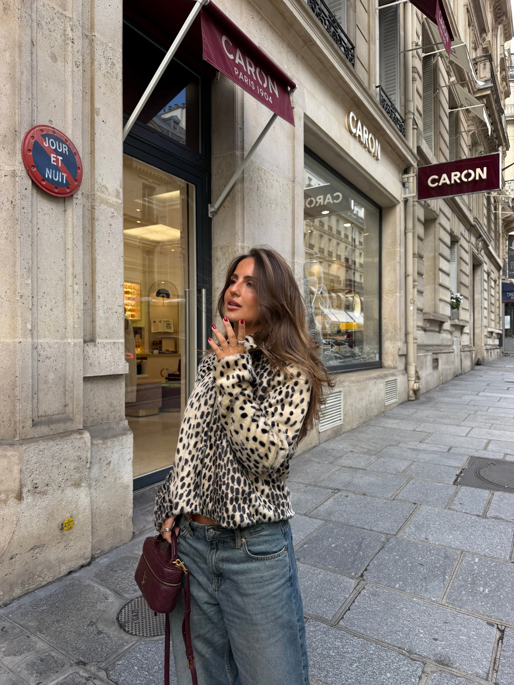 Chaqueta Cheetah en Leopardo