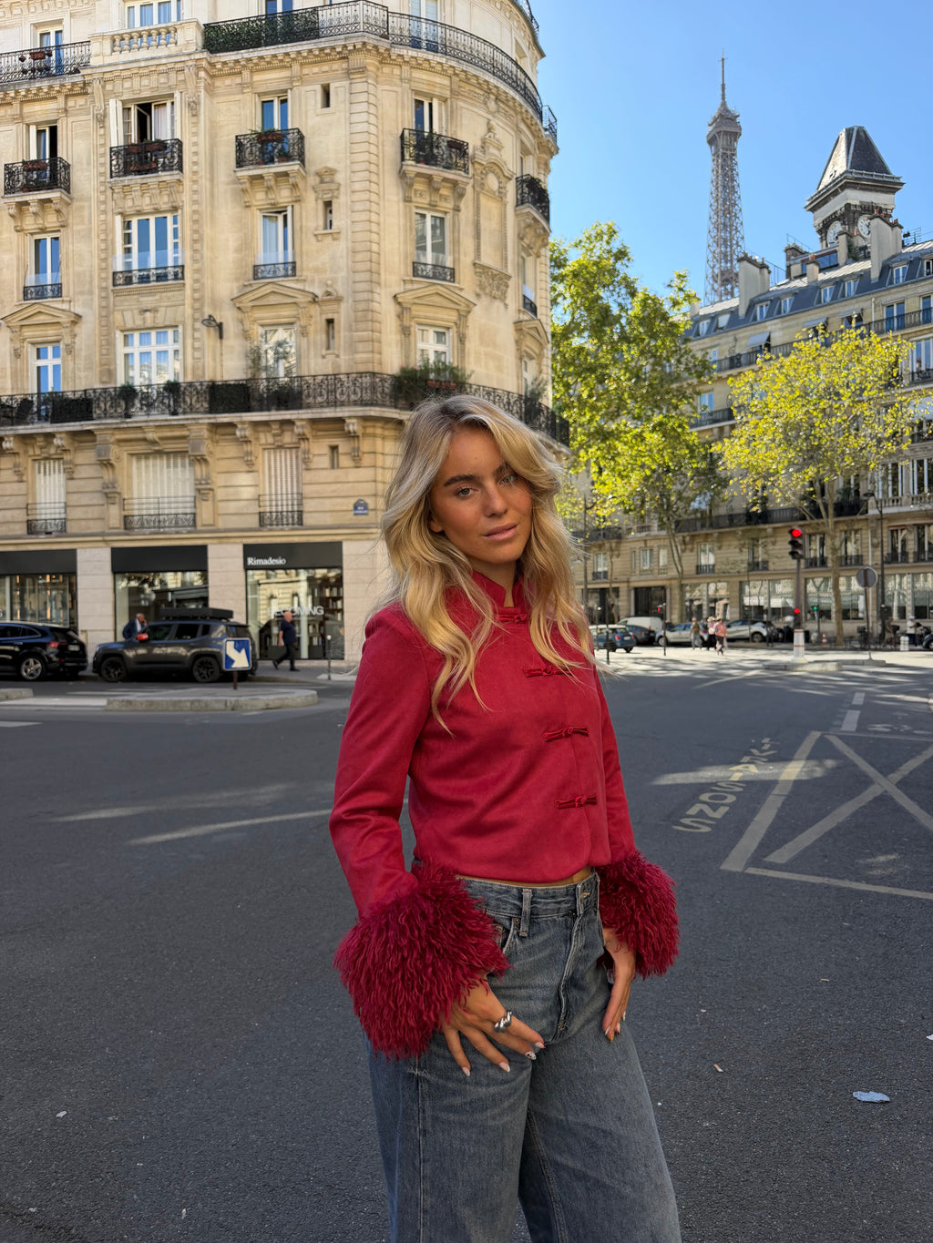 Chaqueta Amour en Rojo