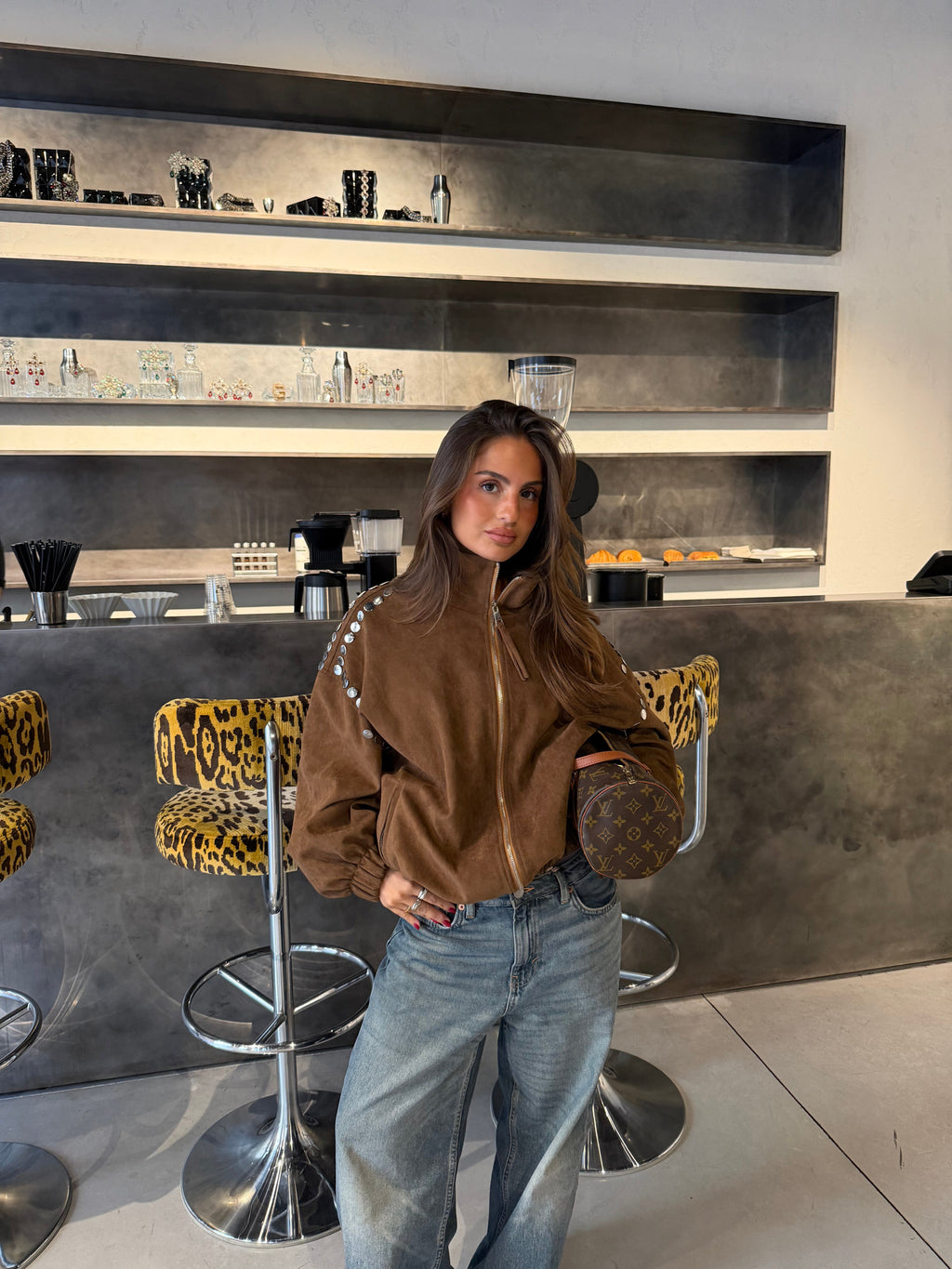 Chaqueta Bomber Brownie